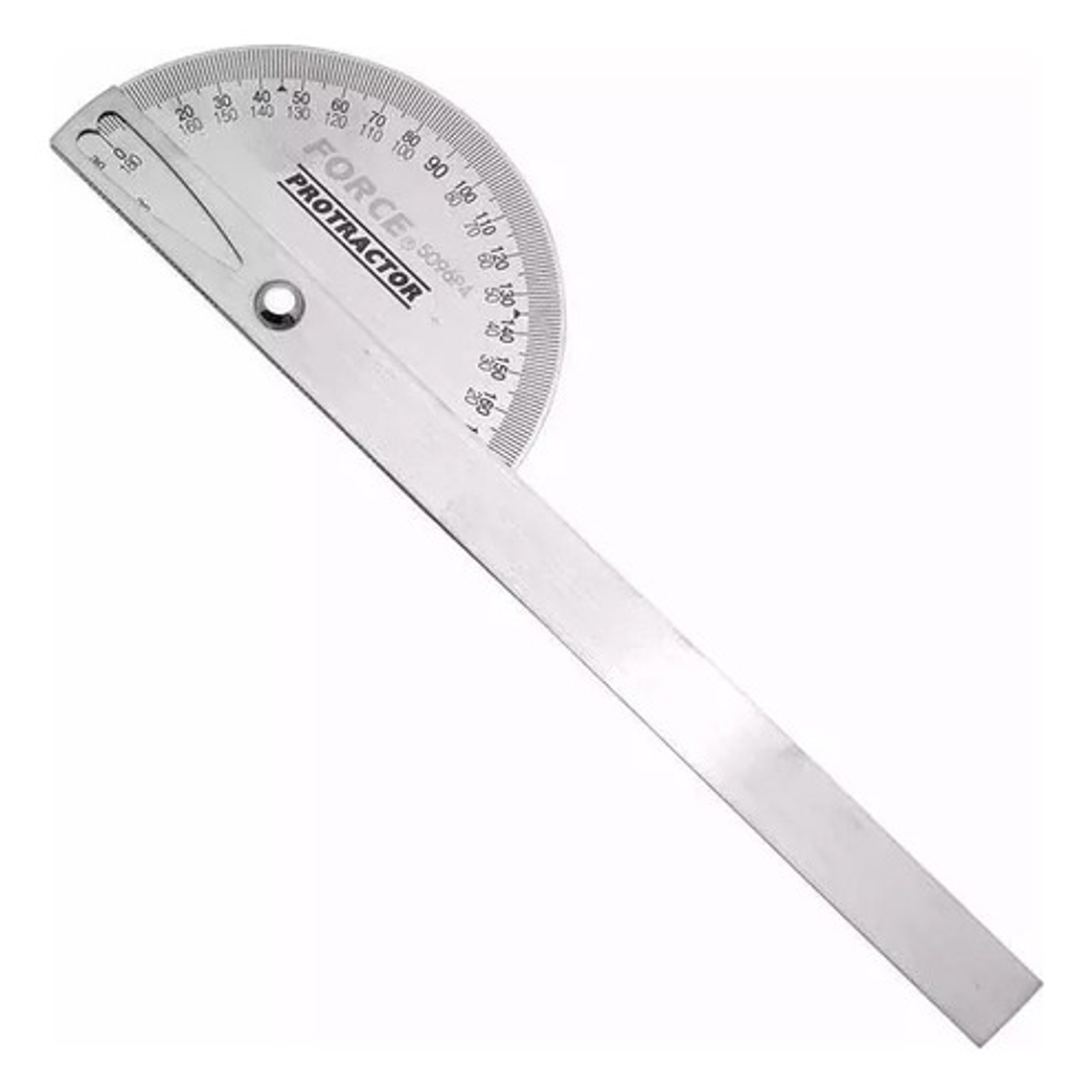 Transportador De Angulos Acero Inoxidable (5096p4) - Force 1