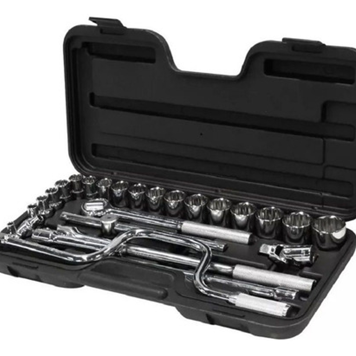 Juego Dados []1/2'' 1/4-1.1/4'' 27 Pzas. (86-505) Stanley 1