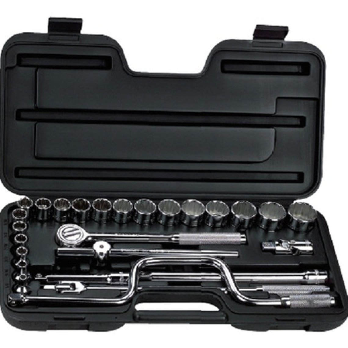 Juego Dados []1/2'' 1/4-1.1/4'' 27 Pzas. (86-505) Stanley 3