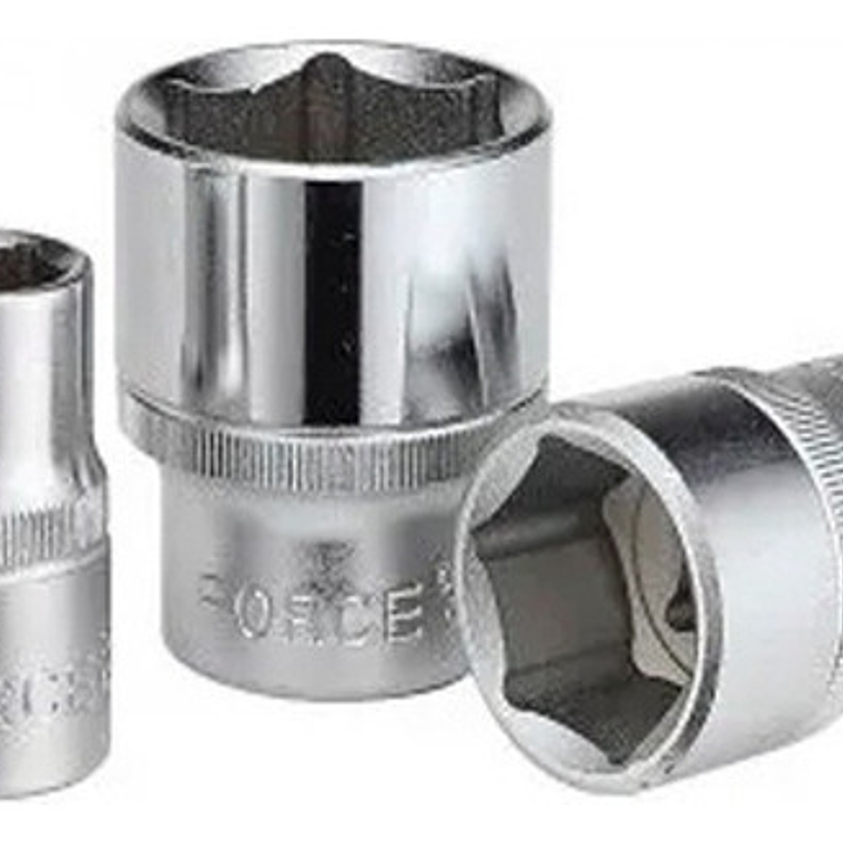 Dado Force Cuadrante 1/2 De 36 Mm Hexagonal Color Plateado 1