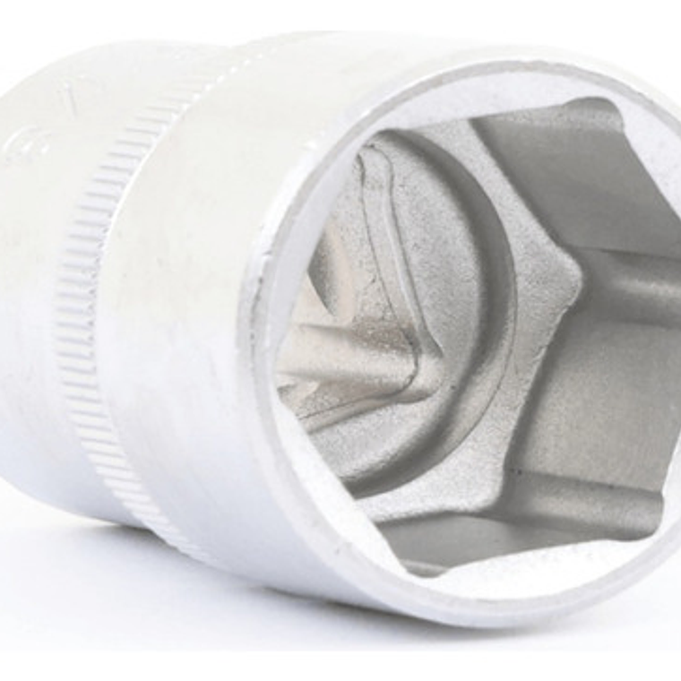 Dado Force Cuadrante 1/2 De 36 Mm Hexagonal Color Plateado 3