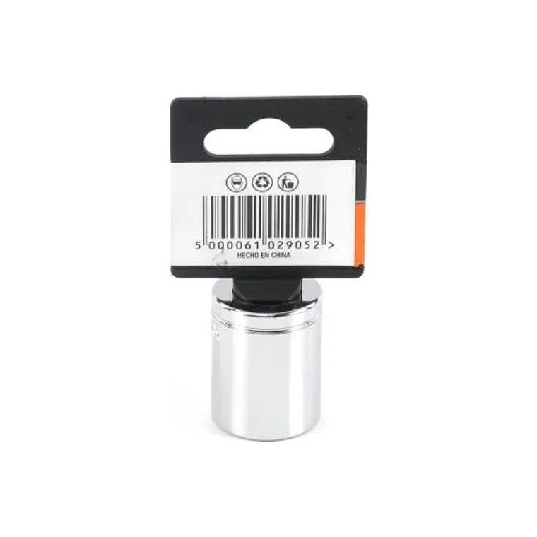 Dado Corto 1/2'' De 7/8'' Hexagonal - Smart Tools Color Plateado 3