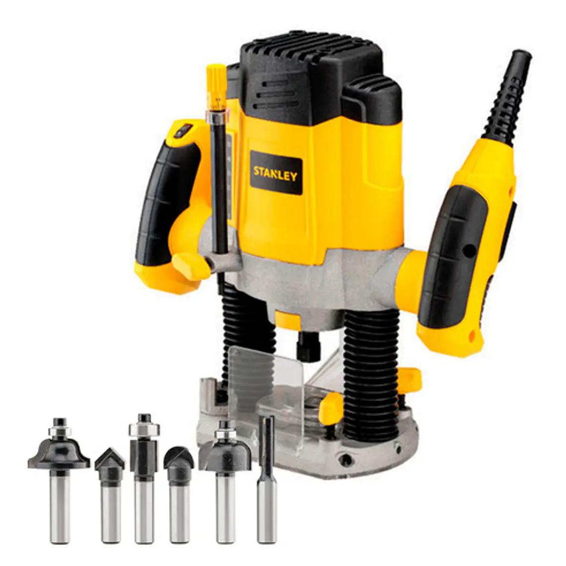 Fresadora de Palma Stanley 1200W + Accesorios 1