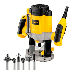 Fresadora de Palma Stanley 1200W + Accesorios
