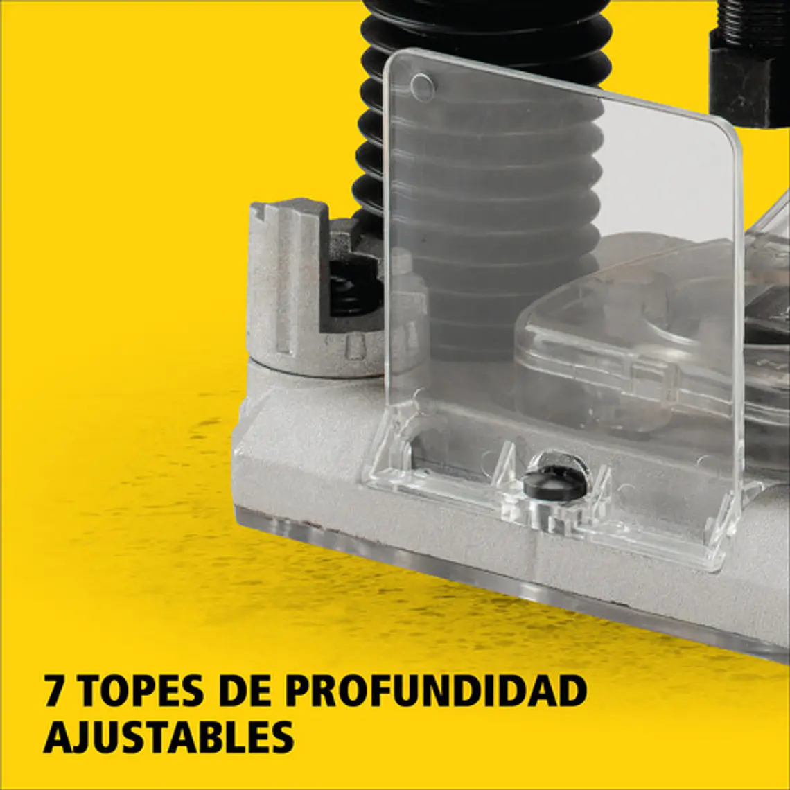 Fresadora de Palma Stanley 1200W + Accesorios 7