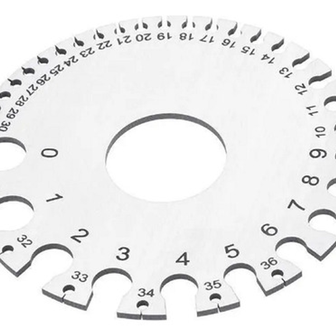 Calibre Para Alambre Bwg Capacidad #1-36 (1450-e) 1