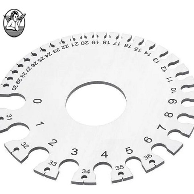 Calibre Para Alambre Bwg Capacidad #1-36 (1450-e) 2
