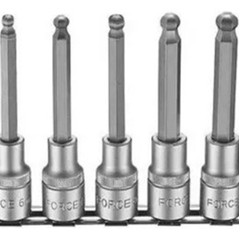 Jgo. Dados Hexago Allen 5-12mm 7 Pzas. L/bola (4076), Force 1