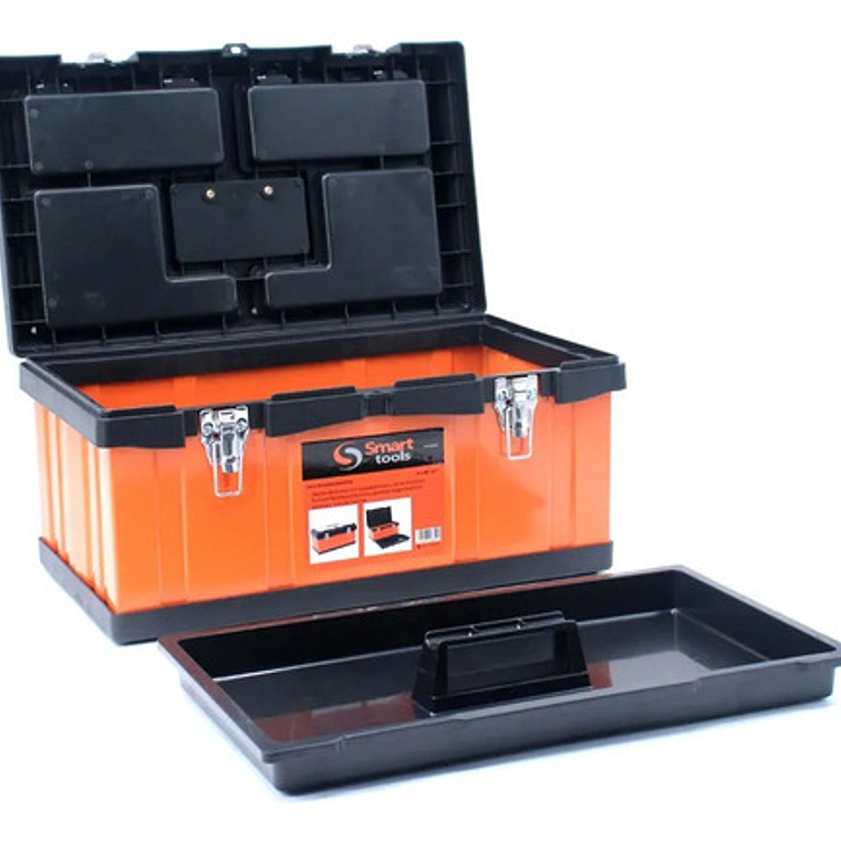 Caja Herramientas 21'' Con Cierre Metálico - Smart Tools 3