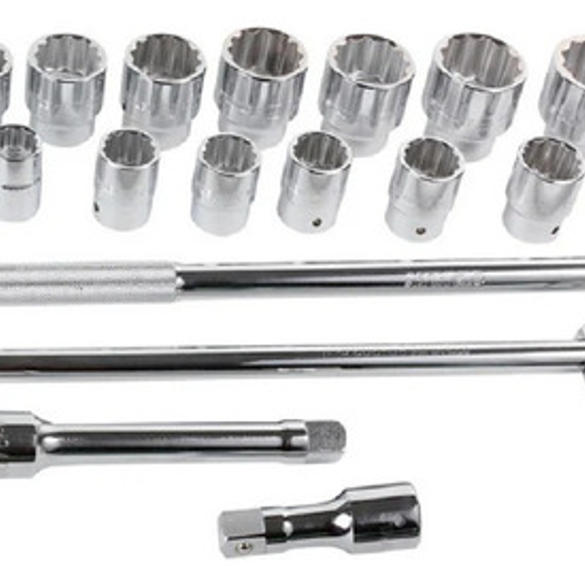 Jgo. Dados []3/4'' 22-50 Mm., 19 Pzas. (89-101) Stanley 3