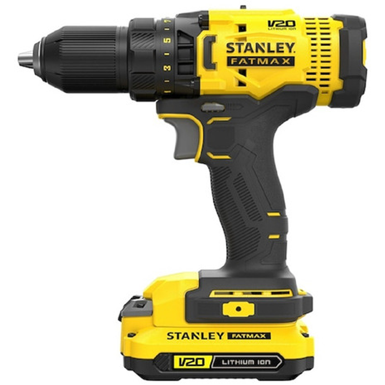 Taladro Rotación Inalámbrico 20v. Max (scd700c2k) Stanley 3