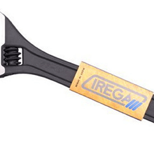 Llave Francesa 8'' Pavonada (77-f/ce) - Irega Color Plomo