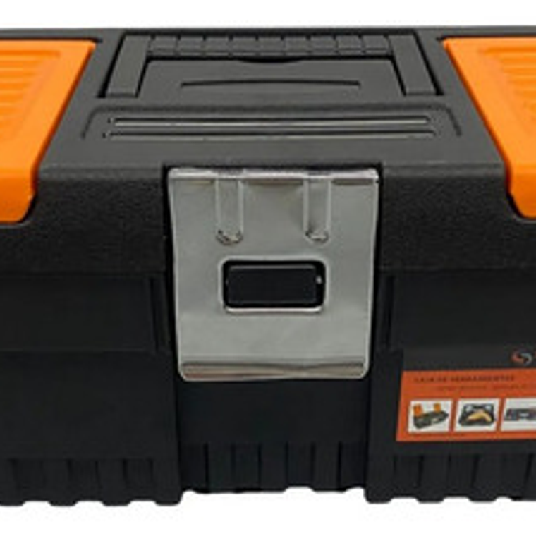 Caja De Herramientas Cierre De Metal 14 (g-t614) 3