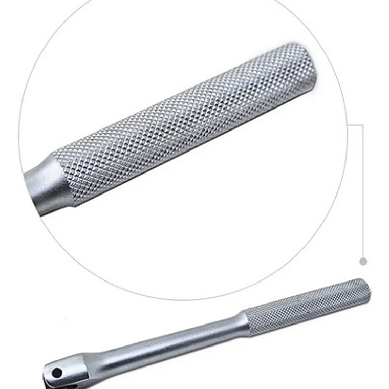 Barrote De Fuerza De 3/4'' X 19'' (8016475), Force Color Plateado 2