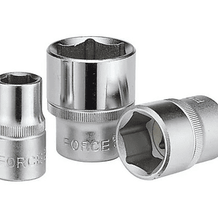 Dado 1/4'' De 8mm Hexagonal (52508) - Force Color Cromado