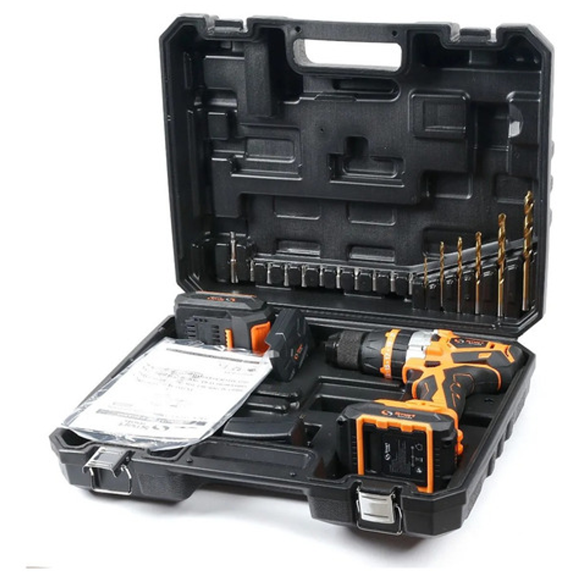 Taladro Impacto Inalámbrico Li-ion 20v 13mm, 60 Nm, Smart Color Naranja 2