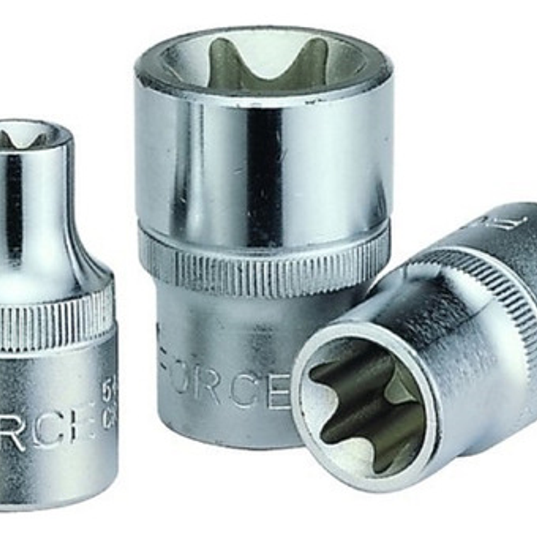 Dado Torx Hembra De 1/4'' De 4 A 10mm - Force 15