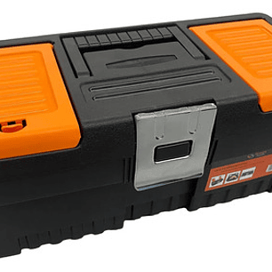 Caja Herramientas Plastica Con Cierre Metal 20'' Smart Tools