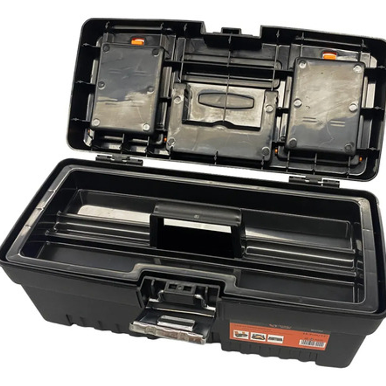 Caja Herramientas Plastica Con Cierre Metal 20'' Smart Tools 3