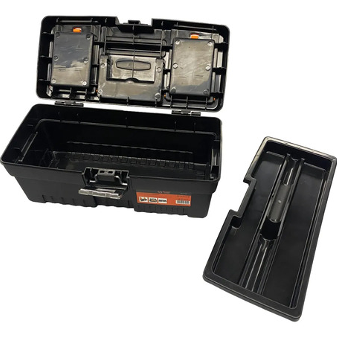 Caja Herramientas Plastica Con Cierre Metal 20'' Smart Tools 4