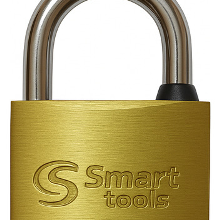 Candado Acero Bronceado De 50mm - Smart Tools 1
