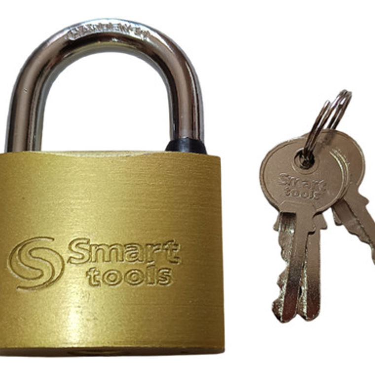 Candado Acero Bronceado De 50mm - Smart Tools 2