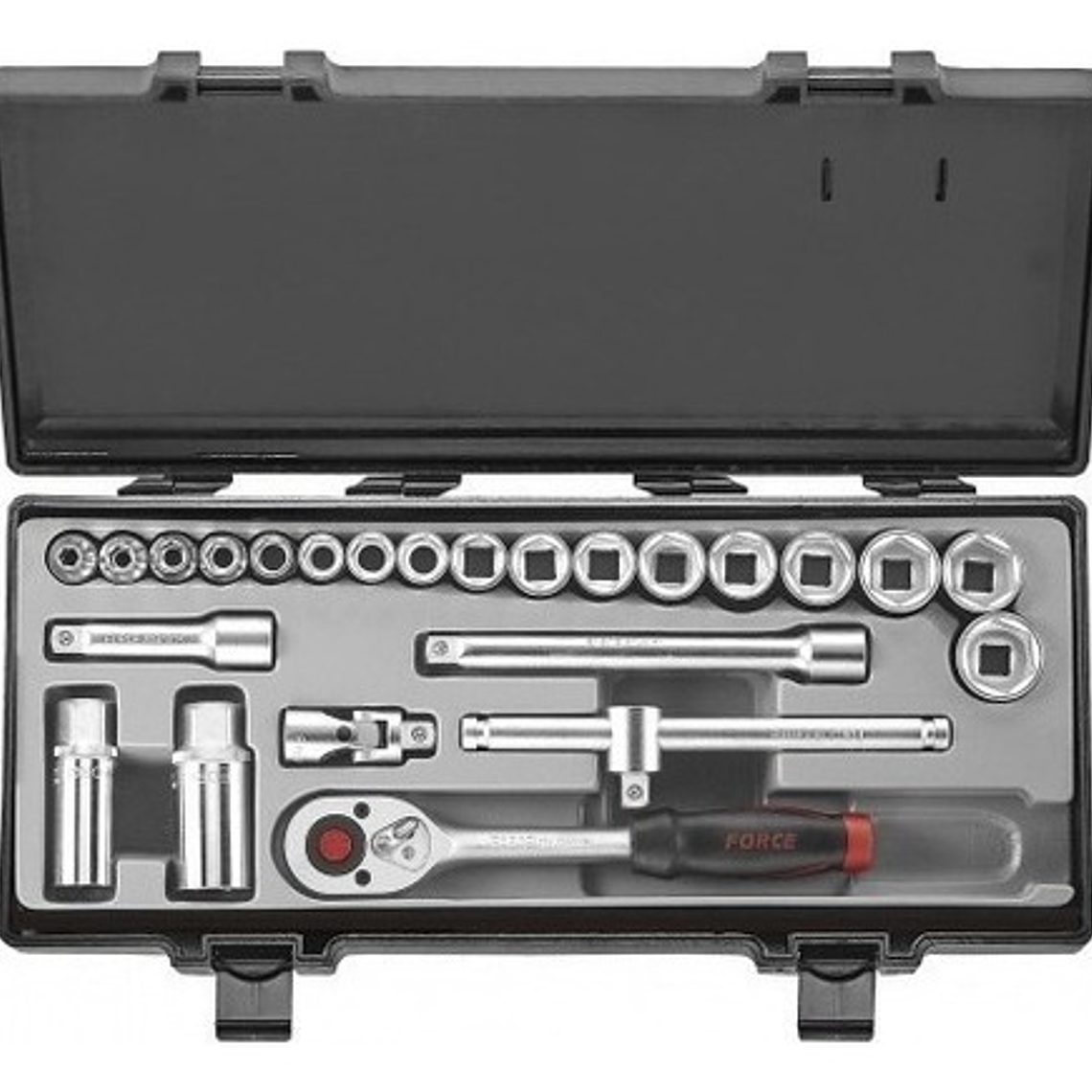 Juego De Dados []3/8 6-22mm. (3251-5), Force 1