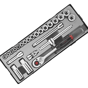 Juego De Dados []3/8 6-22mm. (3251-5), Force