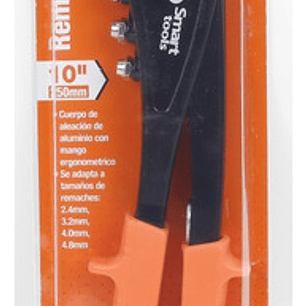 Remachadora De 4 Tomas De 250 Mm Aluminio/pvc - Smart Tools