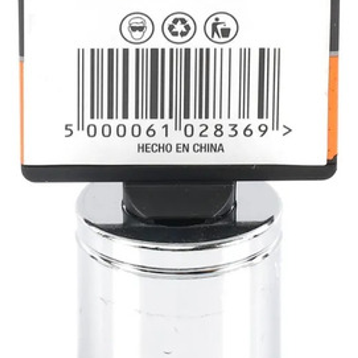 Dado Corto 1/2'' De 26mm Hexagonal - Smart Tools Color Plateado 3