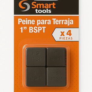 Juego De Peines De 1'' Bspt O Npt - Smart Tools