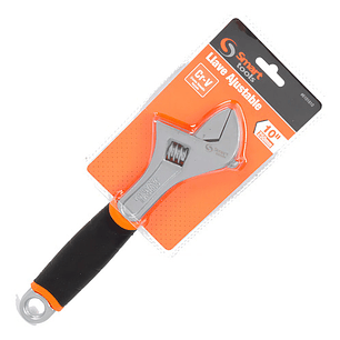 Llave Francesa Niquelada De 10 Cr/v