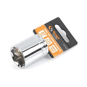 Dado Corto 1/2'' De 27mm Hexagonal - Smart Tools Color Plateado