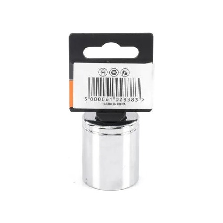 Dado Corto 1/2'' De 27mm Hexagonal - Smart Tools Color Plateado 3