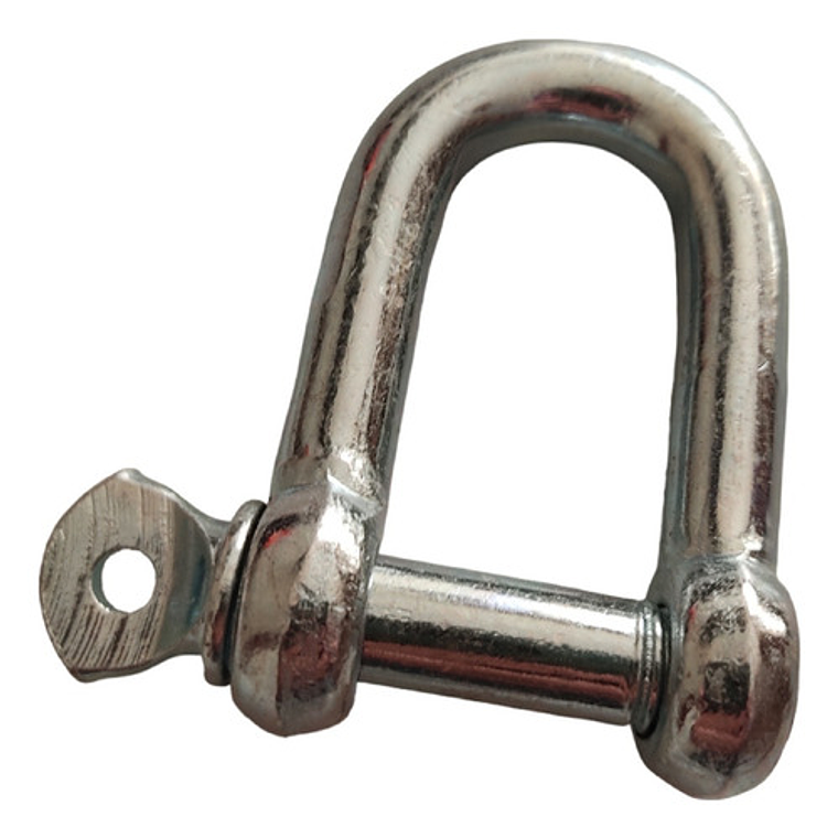 Pack 10 Grilletes Galvanizado Para Cable 1/2'' (s0404) Sanli 3