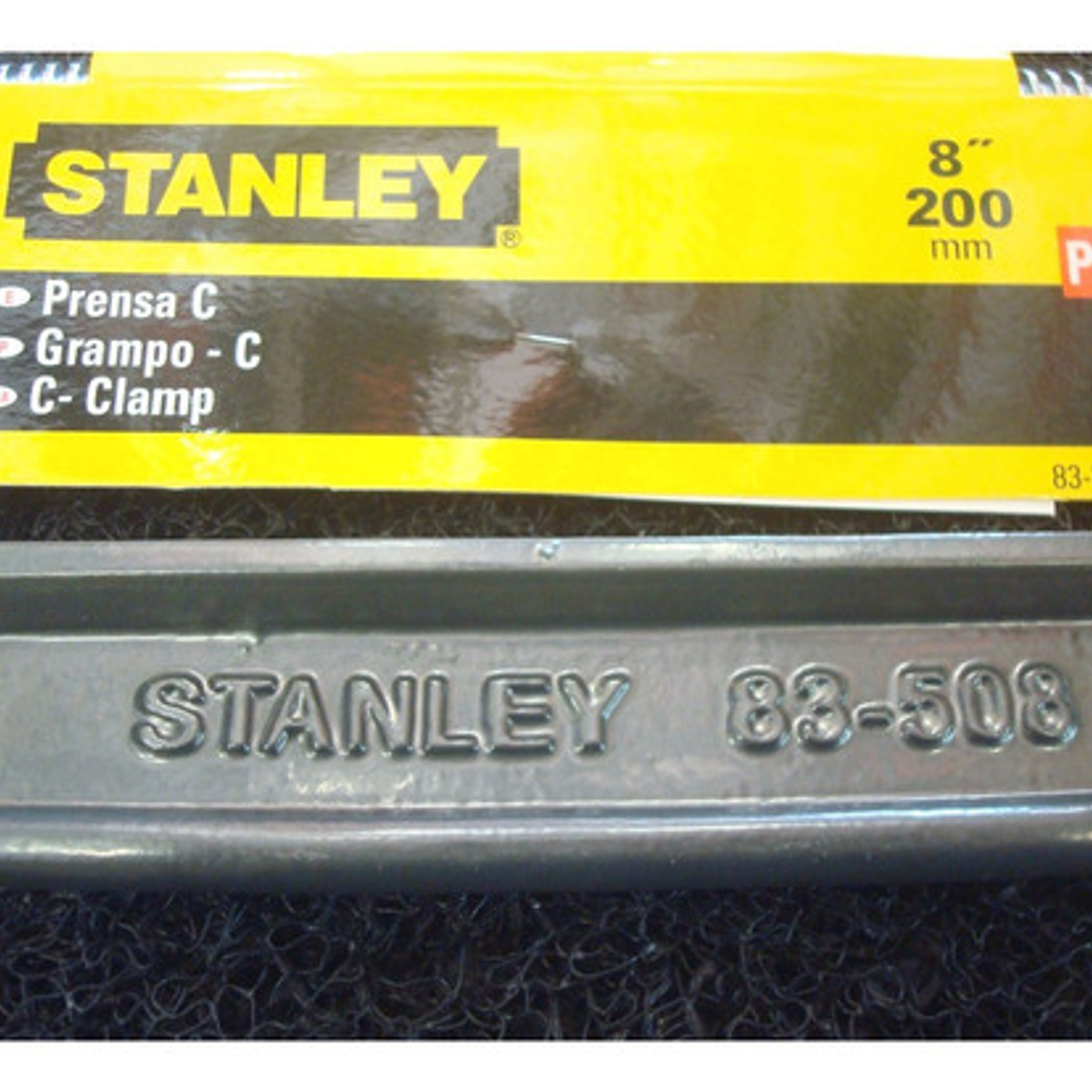 Clip Stanley Tipo C, 200 Mm, 8 Polos 3