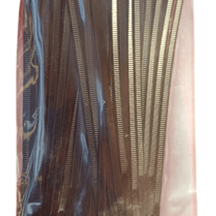 100 Amarras Plasticas Negra 3.6x200mm - Smart Tools