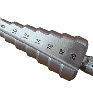 Broca Cónica Escalonada 6 - 30mm (sshs-105) Smart Tools