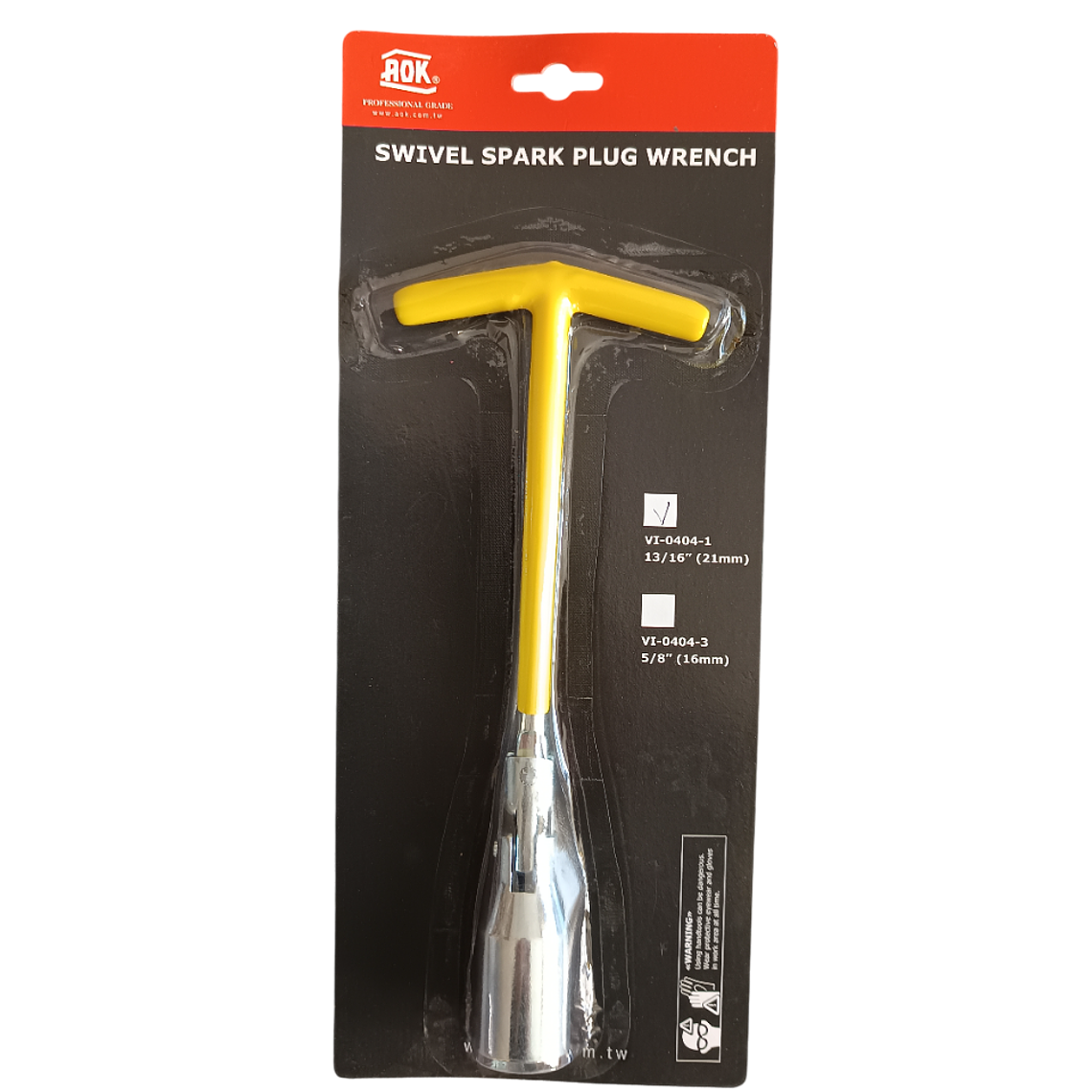 Llave Para Bujías Articulada De 13/16'' (vi-0404-1) A.O.K 2