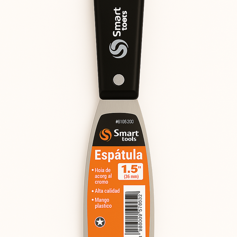 Pack 5 Espátulas Para Albañil De 4'' Smart Tools 1