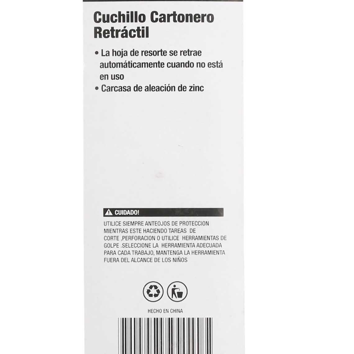 Cartonero Retráctil De Seguridad - Smart Tools 2