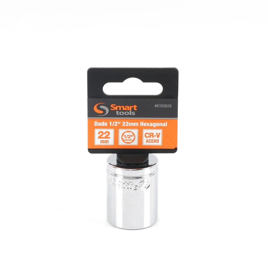 Dado Corto 1/2'' De 22mm Hexagonal - Smart Tools 2