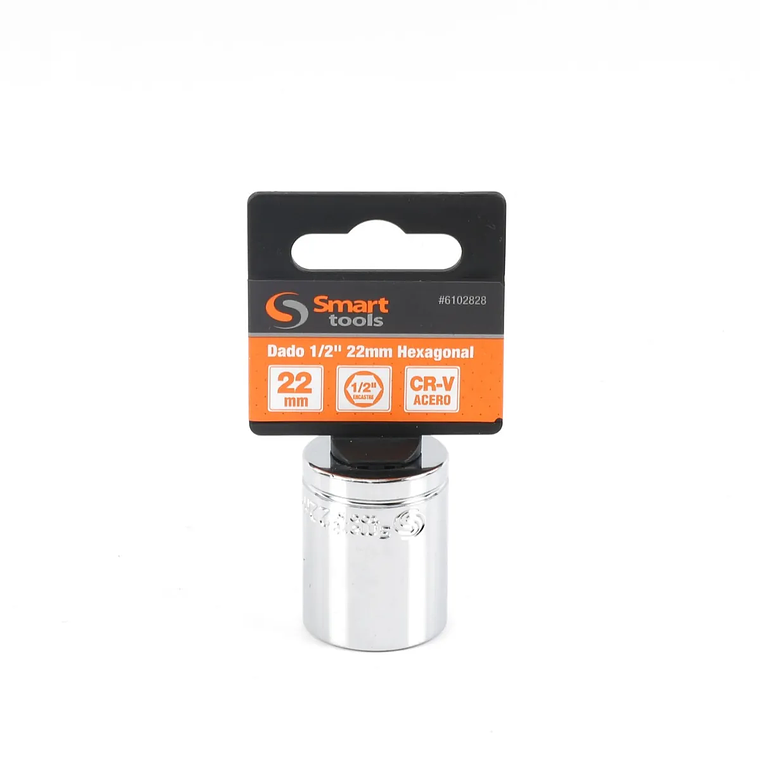 Dado Corto 1/2'' De 22mm Hexagonal - Smart Tools 2