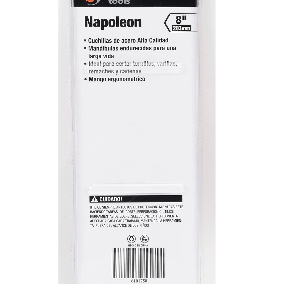 Napoleón Cortapernos De 8'' Trabajo Pesado - Smart Tools 2