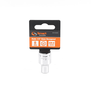 Dado Corto 1/2'' De 8mm Hexagonal - Smart Tools