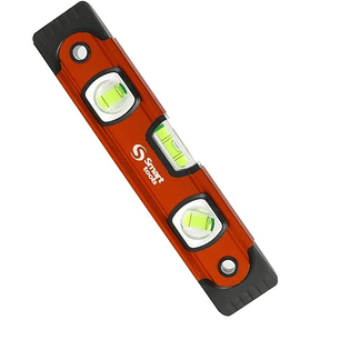 Nivel Torpedo De 9 PuLG Base Magnetica 3 Aguas Smart Tools