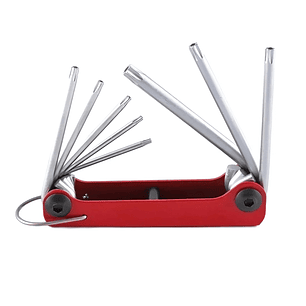 Juego Llave Torx Perforadas T9h - T40h De 8 Piezas - Force