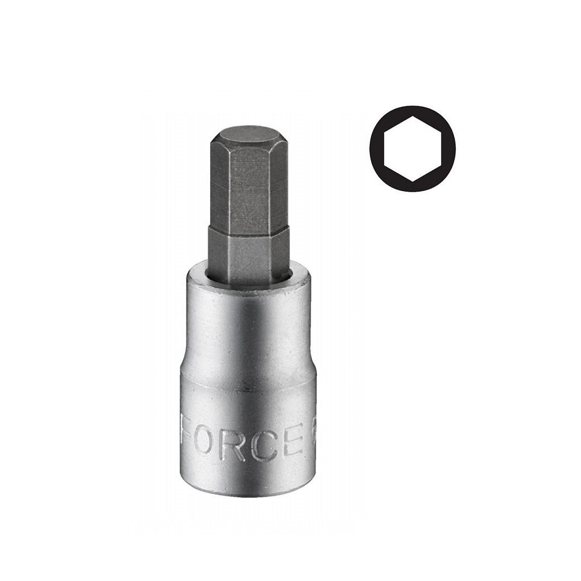 Dado Allen 1/2'' De 4 mm (34405504) - Force 1