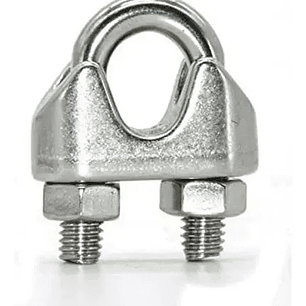 Pack 5 Abrazaderas Galvanizada Para Cable De 3/4'' - Sanli