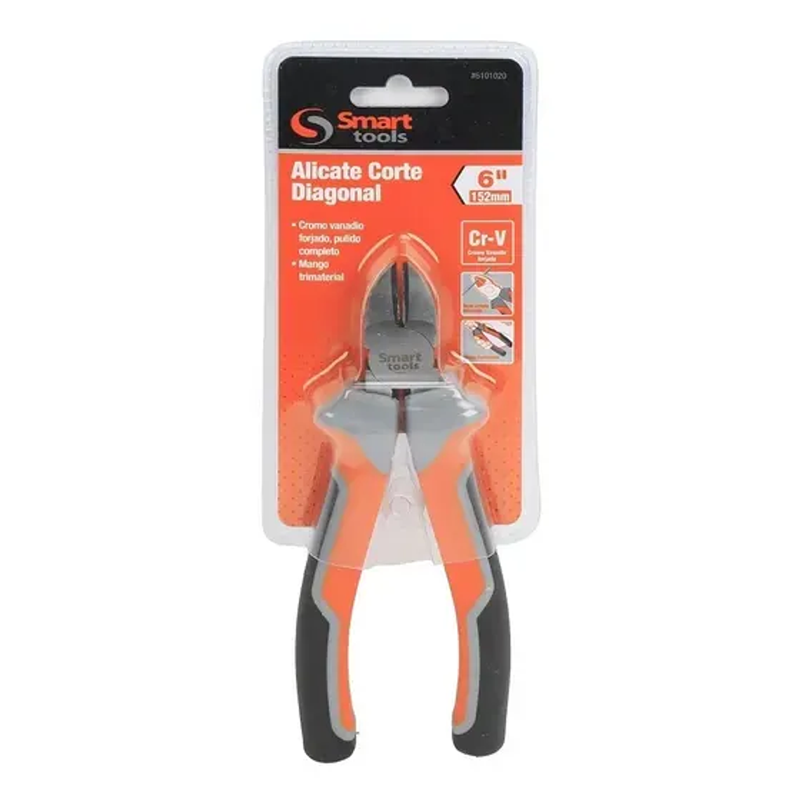 Alicate De Corte Diagonal 6''  - Smart Tools 1